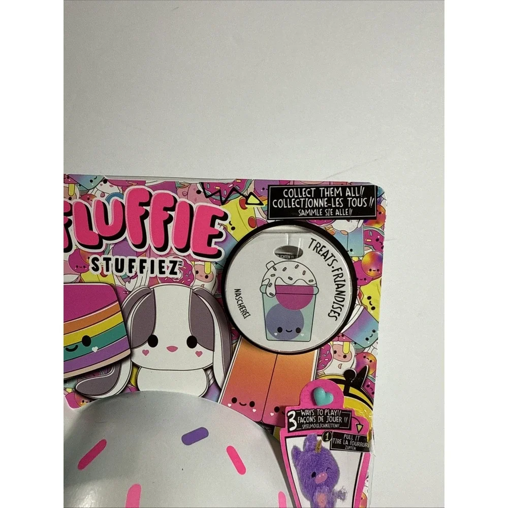 Fluffie Stuffiez Treats 3 Ways To Play Pull It,‎ Reveal It, Stuff It Toy Plushy